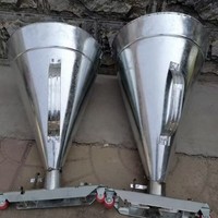 Seau d'alimentation portable pour volailles, distributeur de nourriture pour poulets, canards et oiseaux