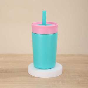 Lovely Island Stainless Steel Insulated Water Bottle with for Straw Lid Double-Wall Vacuum for <strong>UK</strong> TV Show Giveaways - Product Image 6