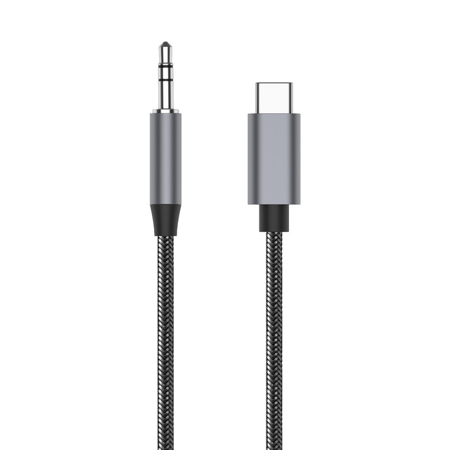 USB Type C to 3.5mm Jack AUX Cable DAC Type-C Audio Cable for Car Speaker Headphone Tipo C Auxiliary Adapter Cabo 1M 2M