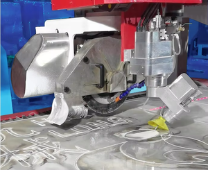 เครื่องตัดหินระบบเจ็ท CNC แบบ 5 แกนอัจฉริยะ AI พร้อมระบบตัดด้วยน้ำอัตโนมัติ - Product Image 5