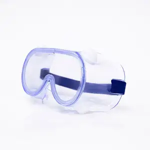 Best bewertete CE ANSI Anti-Staub-Kratz nebel Transparente Arbeits brille für die industrielle Augen sicherheit Schutzbrille mit 4 Ventilen