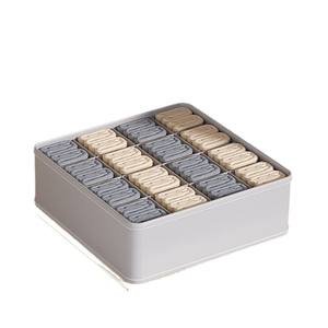 กล่องจัดระเบียบเสื้อผ้า กล่องเก็บของทรงสี่เหลี่ยมผ้า สำหรับชุดชั้นใน ถุงเท้า บรา ตู้เสื้อผ้า เสื้อผ้าส่วนตัว - Product Image 3