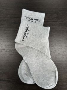 Tyson Wolf Calcetines Venta al por mayor Calcetines blancos Calcetines deportivos - Product Image 4