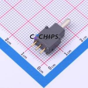 A13JP Toggle Switch Through hole Component (THT) Switch - Product Image 2