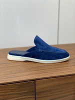 Chaussures décontractées Lefu pour hommes en cuir véritable LP Home, légères, confortables, respirantes, à bout en acier, à enfiler