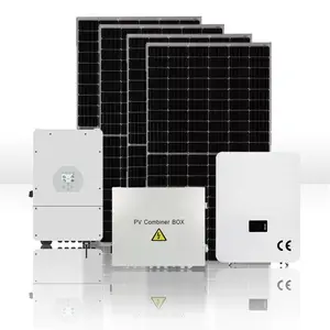 고품질 10kw 20kw 태양 에너지 패널 시스템 키트 홈