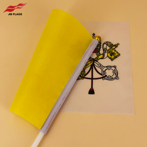 Productos óptimos <span class=keywords><strong>Bandera</strong></span> nacional <span class=keywords><strong>del</strong></span> <span class=keywords><strong>Vaticano</strong></span> 60*90cm Banderas ondeantes <span class=keywords><strong>de</strong></span> mano <span class=keywords><strong>del</strong></span> <span class=keywords><strong>Vaticano</strong></span> - Product Image 6