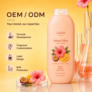 Gel Douche Doux Nettoyant Quotidien à Faible MOQ, Nourrit, Adoucit la Peau, Laisse une Sensation Fraîche et Revitalisante, Parfum Floral Fruité, Éclat Tropical - Product Image 4