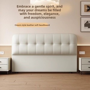 Oferta Especial: Cabecera de Cama Ultrafina de Lujo Ligero de Madera Maciza con Respaldo Individual de Estilo Nórdico de Alta Gama 2025 - Product Image 5
