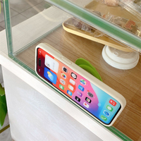 Support de téléphone à ventouse en silicone flexible en forme de coeur nouvelle poignée de téléphone portable pour une utilisation au bureau
