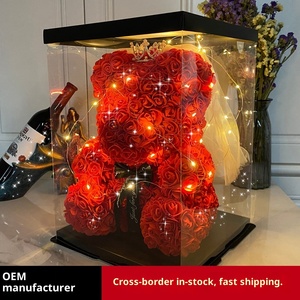 PE schiuma orso Tanabata san valentino festa della mamma regalo per fidanzata-etichetta personalizzabile di lunga durata uso interno/esterno - Product Image 3