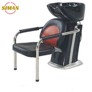 Siman Fabricante Backwash Champú Silla Cama Peluquería Muebles con Gabinetes Taburete para Barbería - Product Image 5