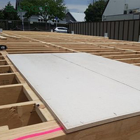 Panneaux de revêtement légers ignifuges en MgO de 12-19 mm, panneaux muraux extérieurs en oxyde de magnésium pour bâtiments en OSB/bois, conformes aux normes ASTM