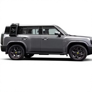 Escalera Lateral de Techo de Aluminio Negra Mate Atornillable para Jetour Traveller T2 2023-2026, Piezas de SUV al por Mayor - Product Image 1
