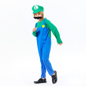 BROS ชุดงานคาร์นิวัลฮาโลวีนสำหรับเด็กชุดคอสเพลย์เต้นแฟนซีชุดการแสดงผ้าโพลีเอสเตอร์สำหรับฤดูใบไม้ร่วง - Product Image 4