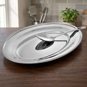 จานรูปไข่เครื่องครัวสแตนเลส - Product Image 3