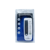Control Remoto Universal de Plástico para Aire Acondicionado, Compatible con Todos los Modelos, Temporizador, Ajuste de Frío/Calor, Duradero para el Hogar
