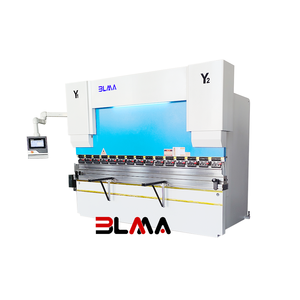 Presse plieuse hydraulique BLMA WE67K 200T3200 CNC, presse plieuse pour le traitement des métaux avec <span class=keywords><strong>programme</strong></span> Delem DA53TX 2D, 4+1 axes - Product Image 2