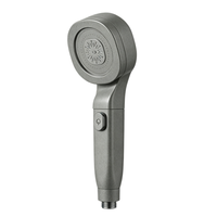 Douche portable personnalisable, pomme de douche haute pression pour accessoires de salle de bain, pomme de douche à jet fin, pomme de douche ABS avec filtre