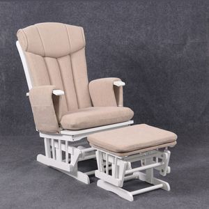 เก้าอี้โยกไม้ดีไซน์ร่วมสมัยเฟอร์นิเจอร์บ้านสำหรับห้องนั่งเล่นระเบียงสำนักงานเก้าอี้สแน็ปโซฟาขี้เกียจ - Product Image 5