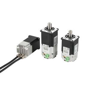 มอเตอร์แม่เหล็ก 400W 48V แบบรวมไดรเวอร์ Canopen Nema24 ขนาด 60 มม. แรงบิด 1.27 นิวตันเมตร ความเร็ว 3000 รอบต่อนาที สำหรับหุ่นยนต์ ได้รับมาตรฐาน CE จากโรงงานซีเฮง - Product Image 2
