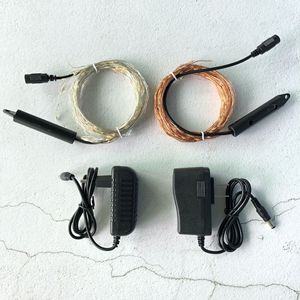 200 LED giáng sinh cây nho ánh sáng 10 chi nhánh dây đồng chuỗi ấm trắng nhựa Cổ Tích đèn Pin hoạt động cho sử dụng ngoài trời - Product Image 2