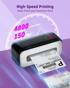 4x6 nhiệt máy in nhãn vận chuyển máy in nhãn cho nhỏ busine phomemo PM-246S hỗ trợ cho Mac OS, <span class=keywords><strong>Windows</strong></span>, Chrome OS, Linux - Product Image 2