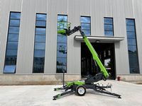 Nacelle élévatrice télescopique remorquable 30-60 pieds à rayon d'action réglable