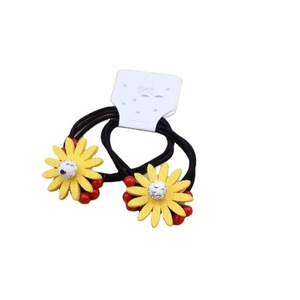 Coletero de tela elástica con nudo de margarita para mujer, diadema informal, verano 2021, origen Yiwu - Product Image 5