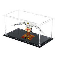 Boîte de présentation moderne en acrylique transparent écologique de 3 mm d'épaisseur, facile à assembler, pour modèles réduits de voitures, anti-poussière