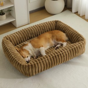 Cama <span class=keywords><strong>de</strong></span> Felpa para Mascotas con Logotipo Personalizado al por Mayor, Cama Suave para Perros y Gatos, Cojín Cálido y Cómodo para Mascotas, Producto Lavable para Mascotas OEM - Product Image 3