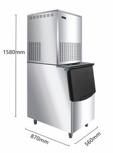Máquina automática de hielo con copos de nieve para laboratorio, máquina de hielo grande - Product Image 4