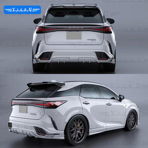 Resina de Estilo Artístico YICKU FRP para Lexus RX 500H 2023, Kit de Carrocería para Automóvil, Lip Delantero, Cejas de Rueda, Difusor Trasero - Product Image 3