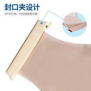 Bolsa de Ostomía Steadlive de una Pieza de 60 mm con Diseño de Cierre de Pinza para Uso en Estomas Rectales - Product Image 1