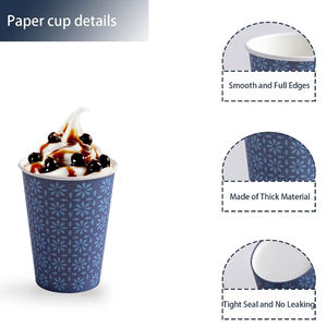 Taza de café de papel desechable de una sola pared con logotipo personalizado, 8oz, 12oz, 16oz, 20oz, taza de pared ondulada, tazas de café de papel desechables con logotipo impreso - Product Image 4