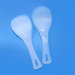Cuchara de arroz de plástico antiadherente para cocina creativa, engrosada y duradera, de tienda de un dólar, cuchara de arroz para necesidades diarias - Product Image 5
