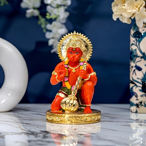 Luxury Handmade Durable 24K Gold Silver Plated Brass Resin Lord Ganesha Idol Minimalist Design for Home Office Tabletop Wedding - Product Image 4
