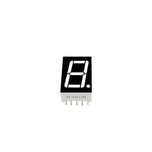 056 Inch 1-Digit <b>LED</b> Digital <b>Tube</b> Single 8 <b>LED</b> Digital Monochrome Screen XR-S5611 High-Brightness Red Light Common Cathode Anode - Product Image 5