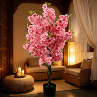 Fleurs décoratives de bonne qualité, arbre de fleurs artificielles Sakura, fleurs artificielles, décorations pour mariage, Noël, Nouvel An, événements festifs