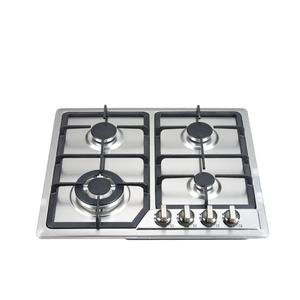 Nouvelle <span class=keywords><strong>arrivée</strong></span> Table de cuisson à <span class=keywords><strong>gaz</strong></span> à 4 brûleurs encastrée en acier inoxydable avec batterie en émail et source d'alimentation électrique pour l'extérieur - Product Image 1