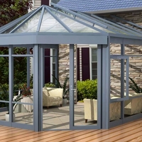 Winter Garden Sunrooms Maisons en verre Verre Sunroom House Sunroom Panneaux de verre à vendre