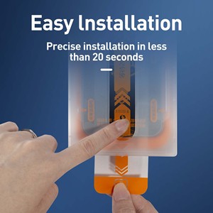 Caja Mágica de vidrio templado 9h para iPhone 11, kit de instalación con aplicación fácil, aplicador, protector de pantalla, descuento - Product Image 4