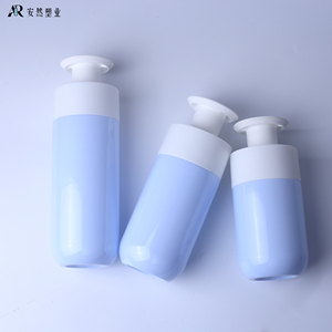 Bouteille vide personnalisable pour cosmétiques, lotion, shampoing, gel douche, conteneur de 200 ml, pompe en plastique PET, couleur personnalisée, marque <span class=keywords><strong>Anran</strong></span> - Product Image 2