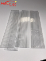 Profilé ABS transparent de haute qualité en gros direct d'usine Profilé PVC extrudé en plastique