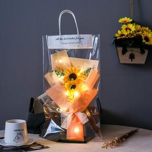 All'ingrosso san valentino Bouquet cielo stellato rosa e <span class=keywords><strong>fiori</strong></span> <span class=keywords><strong>secchi</strong></span> per la laurea di natale Halloween nuovo anno regalo - Product Image 4
