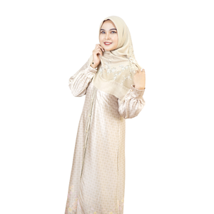 Tendance Abaya Femme Musulmane Robe Ceruti Matériel Premium Accepter Commande en Gros Tenue Quotidienne Adulte et Adolescent - Product Image 6