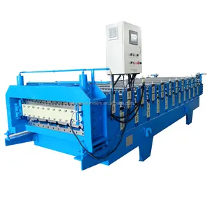 Corrugated/IBR roofing sheet and wall panel roll forming machine
