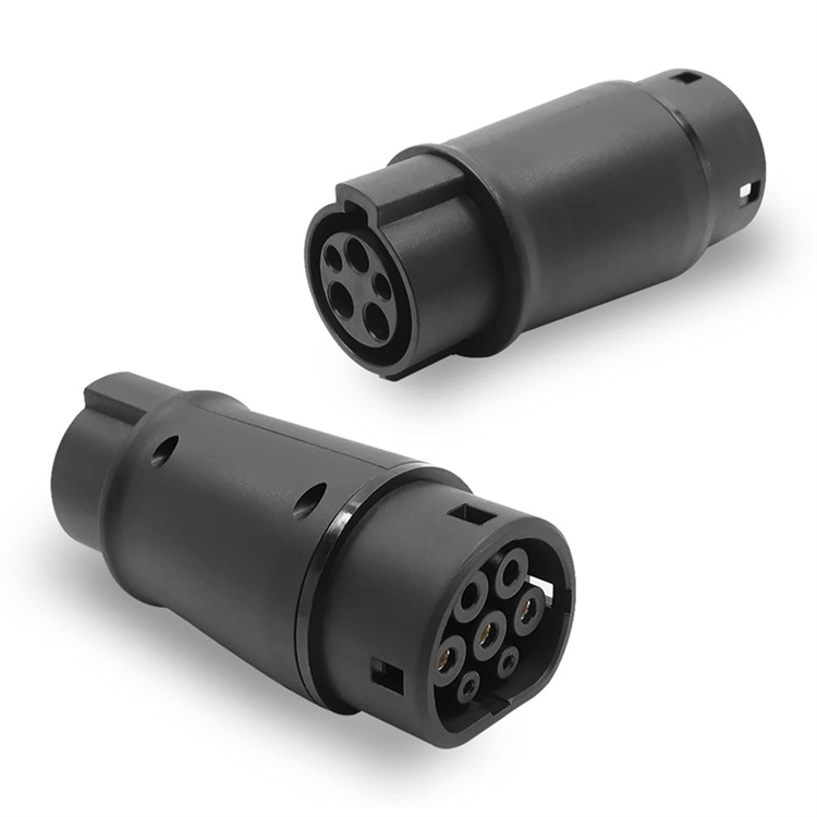 80A Electric Vehicle Charge Adaptor EV Car Adapter J1772  to Type 1 EV Adapter for Tesla Charger Supercharger Type1 To Tesla