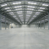 Edificio Prefabricado de Estructura de Acero Ligero, Almacén Logístico Moderno para Exteriores, Taller, Nave Industrial, Oficina, Supermercado, Centro Comercial, Escuela