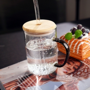 Factory Direct Competitive Pricing Wholesale Borosilicate <b>Glass</b> <b>Handle</b> <b>Mugs</b> - Product Image 5